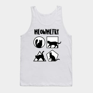 Meowmetry - Funny Cat Geometry Tank Top